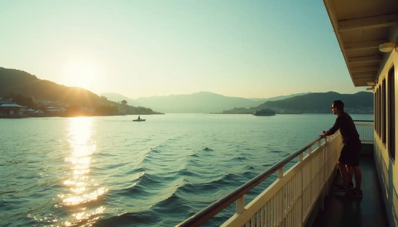 A ferry ride to our future island home